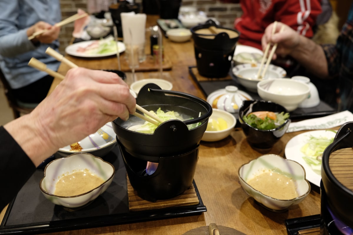 Japanese food Hakuba