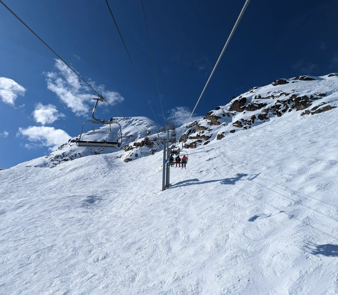 chairlift in the alpine