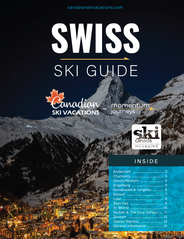Cover of the Swiss Ski Guide 2024