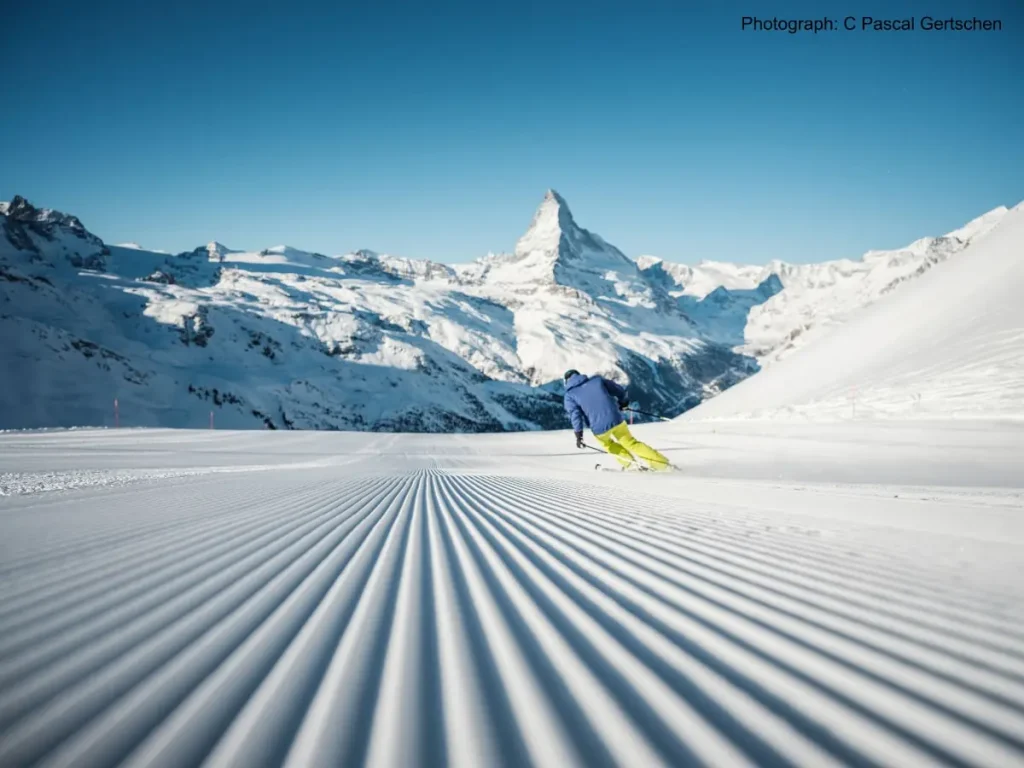 perfect trails in zermatt