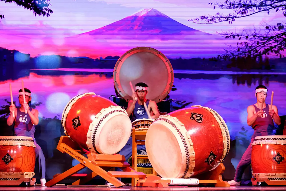 Japanese drumming