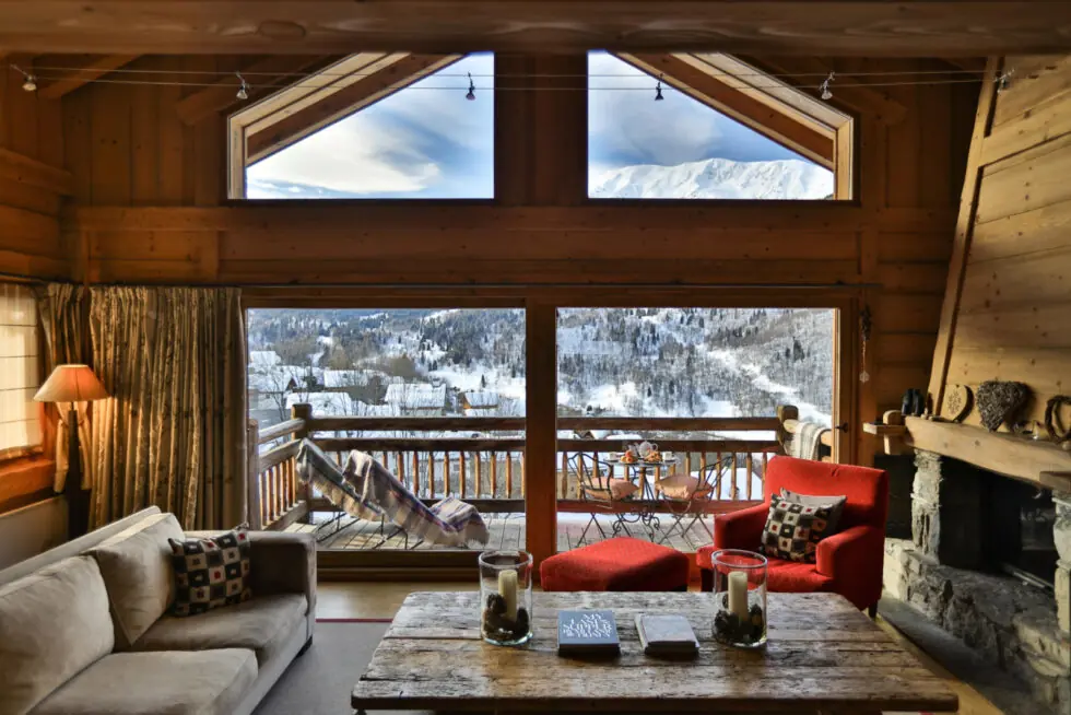 Inside chalet in Méribel