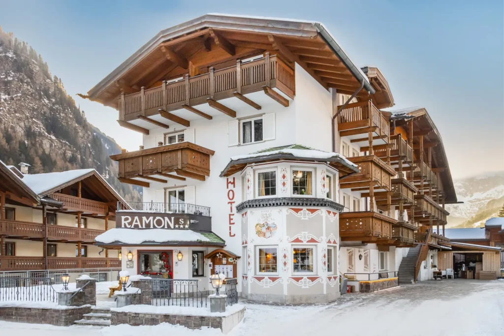 Ski resort hotel in Val di Fassa, Italy