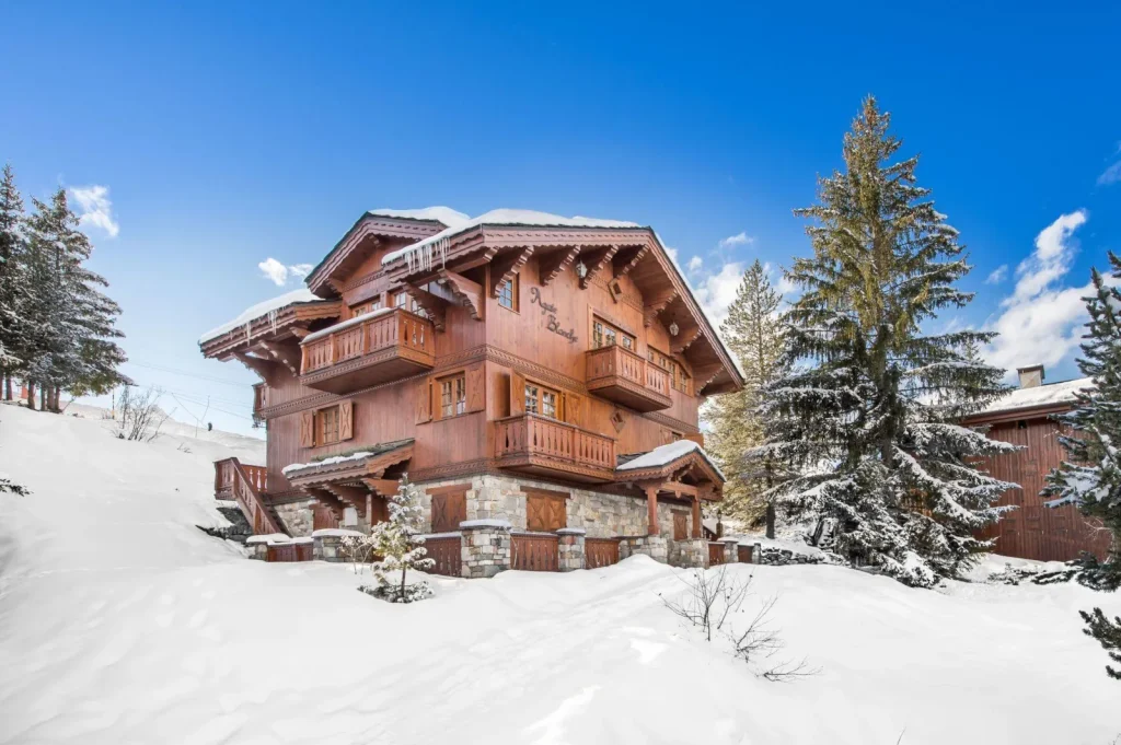 A chalet in Courchevel