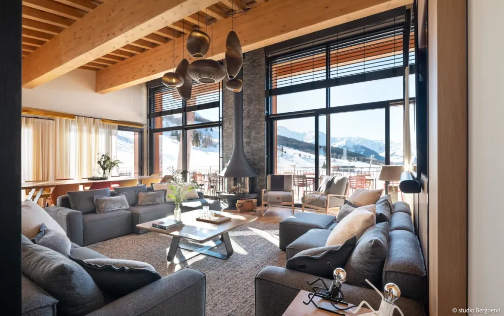 luxury chalet in Les Arcs, France