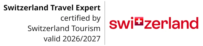 Certified Swiss Travel Agent badge